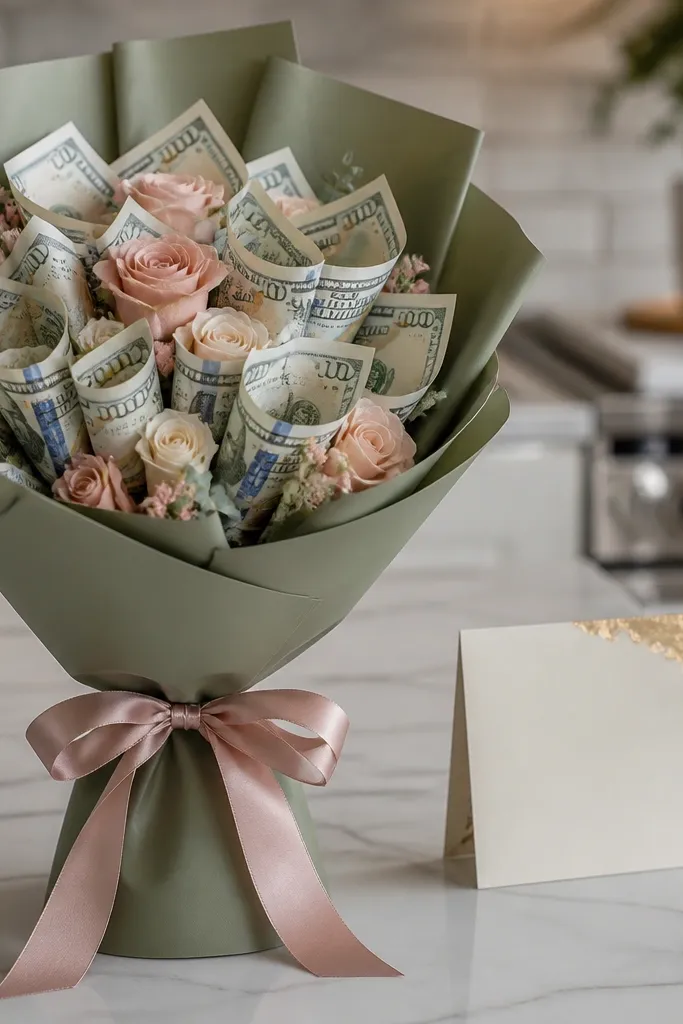 Aesthetic Money Bouquet Ideas for a Pretty Money Bouquet