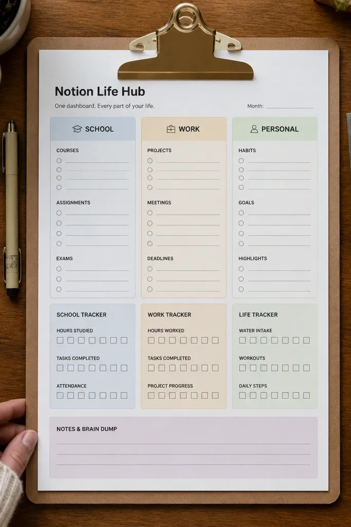 Aesthetic Notion Template Ideas To Copy Today