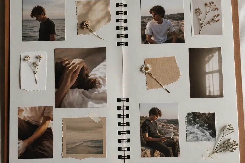 Aesthetic scrapbook ideas for boyfriend
