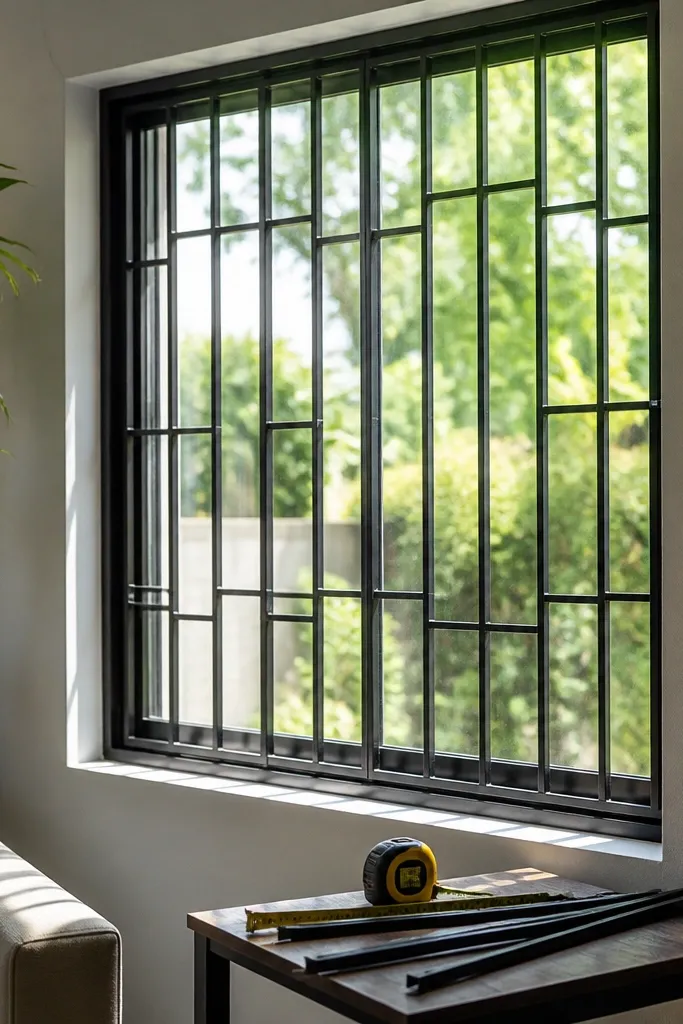 Beginner-Friendly Box Window Grill Design