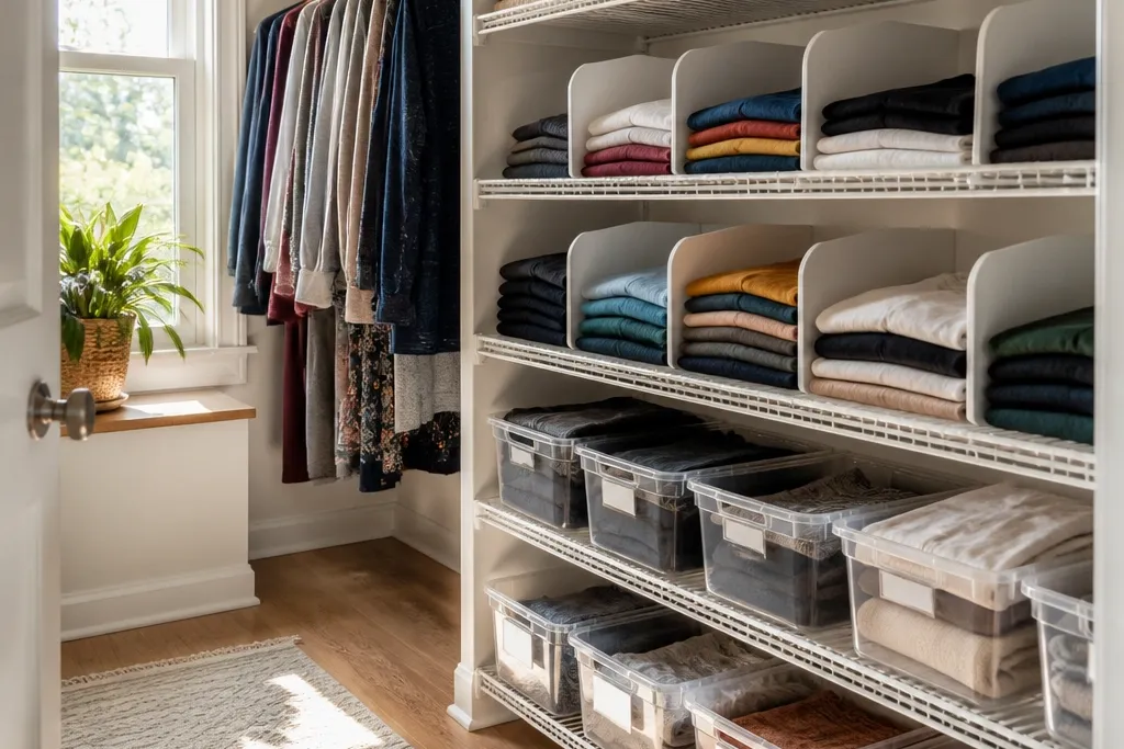Beginner-Friendly Closet Organization Ideas