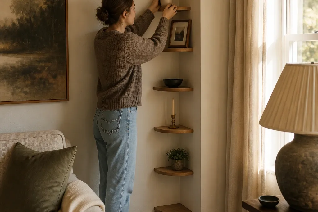 Beginner-Friendly Corner Shelves Decor That Looks Styled