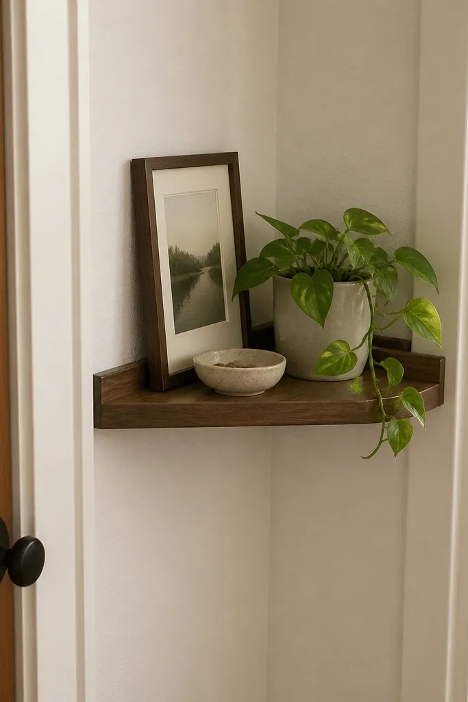 Beginner-Friendly Corner Shelves for Awkward Nooks