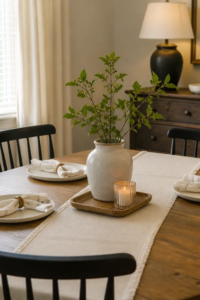 Beginner-Friendly Dining Table Decor Ideas