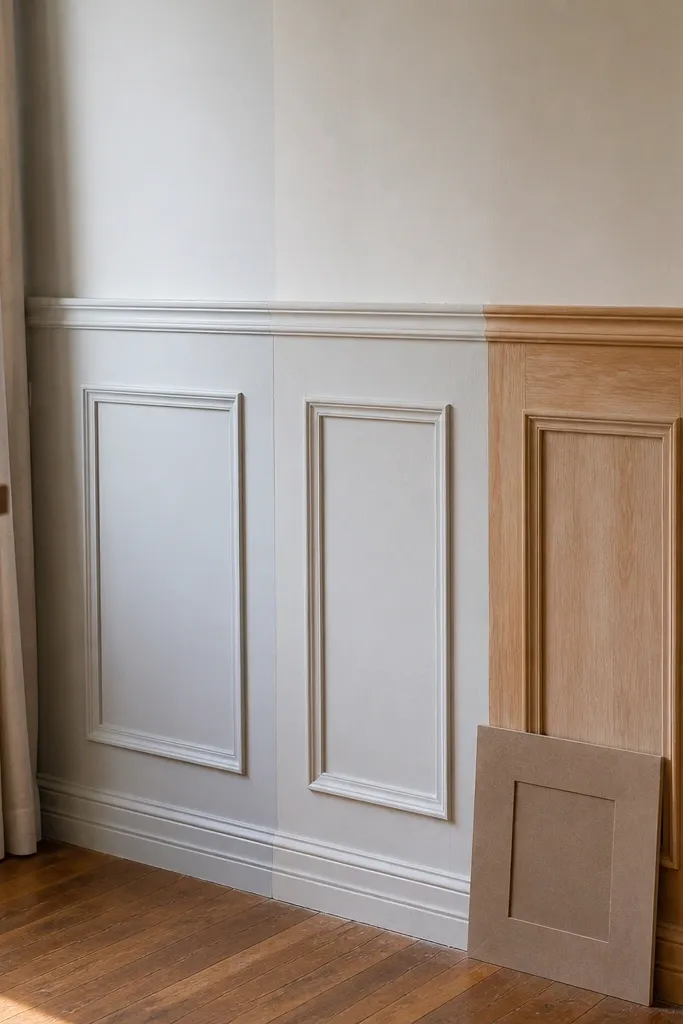 Beginner-Friendly Farmhouse Wainscoting Ideas MDF vs Real Wood