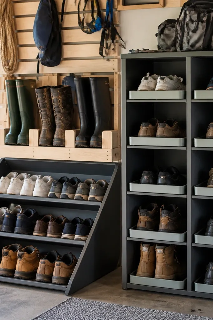 Beginner-Friendly Garage Shoe Storage Ideas DIY vs Store-Bought