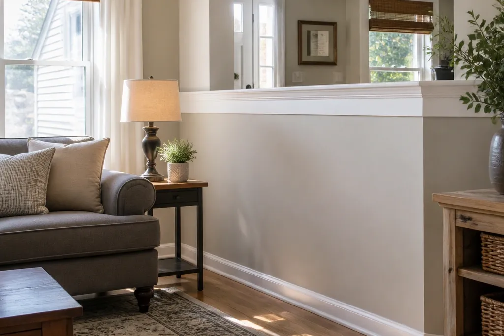 Beginner-Friendly Half Wall Moulding Ideas