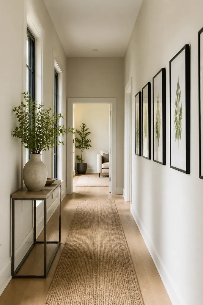 A grid of slim frames with consistent gaps