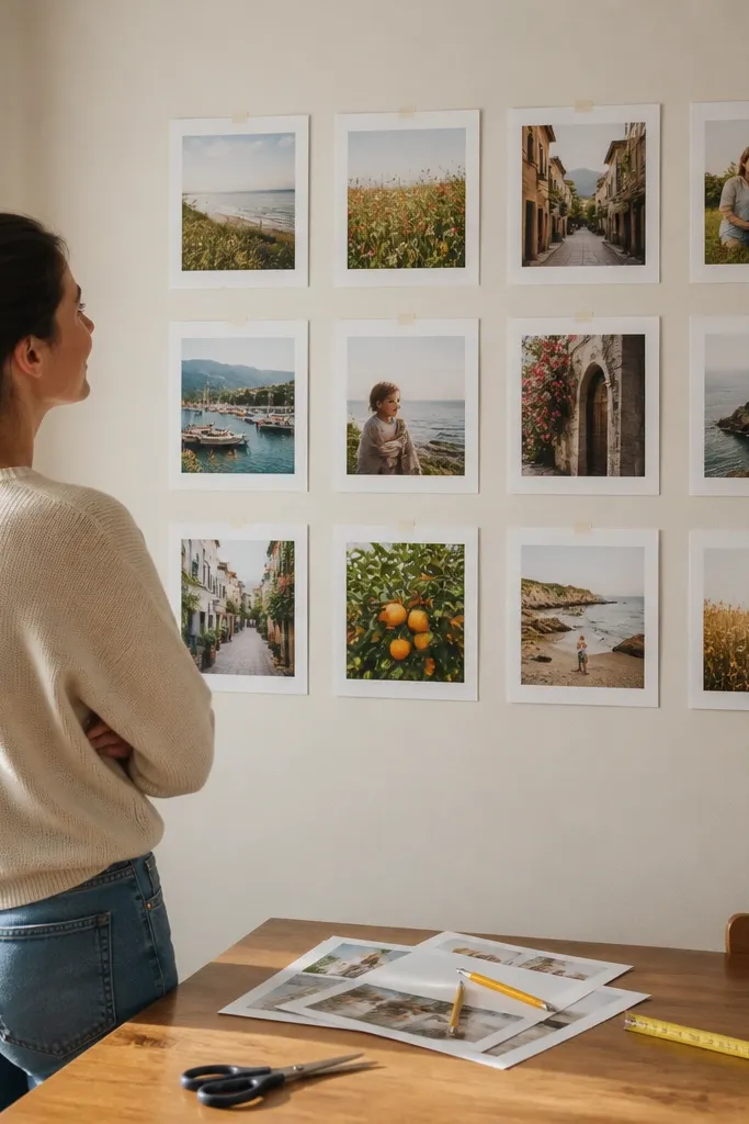 Beginner-Friendly Photo Wall Collage for a Blank Wall
