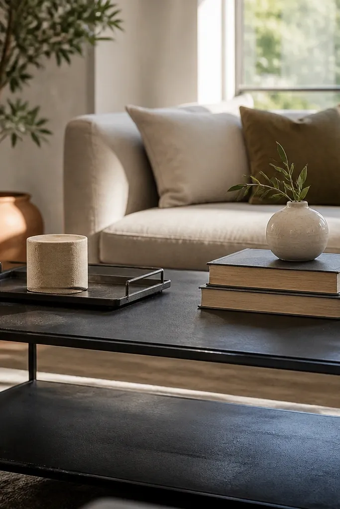 Beginner-Friendly Rectangular Coffee Table Decor