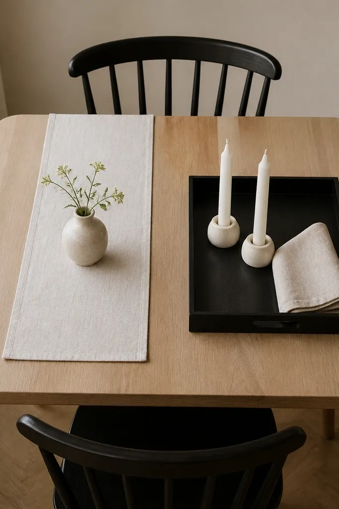 Beginner-Friendly Small Dining Table Decor