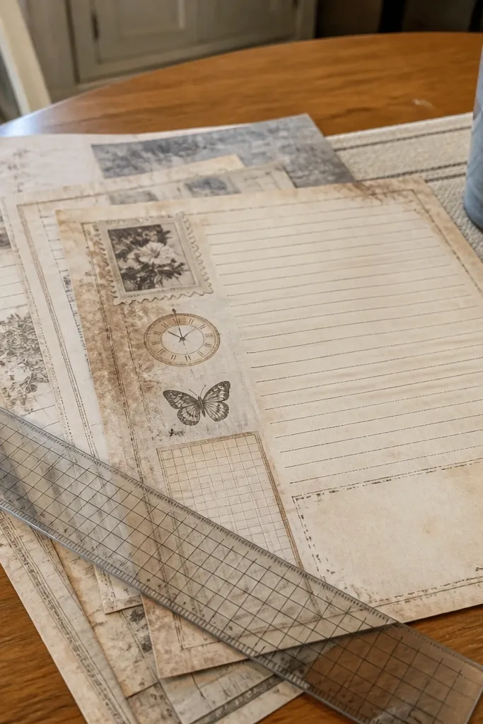 Beginner-Friendly Vintage Paper Printables to Print Free