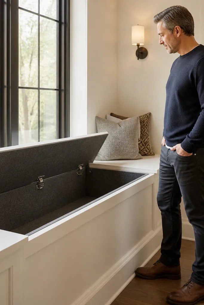 Lift-up seat lid with hinges and a soft-close latch