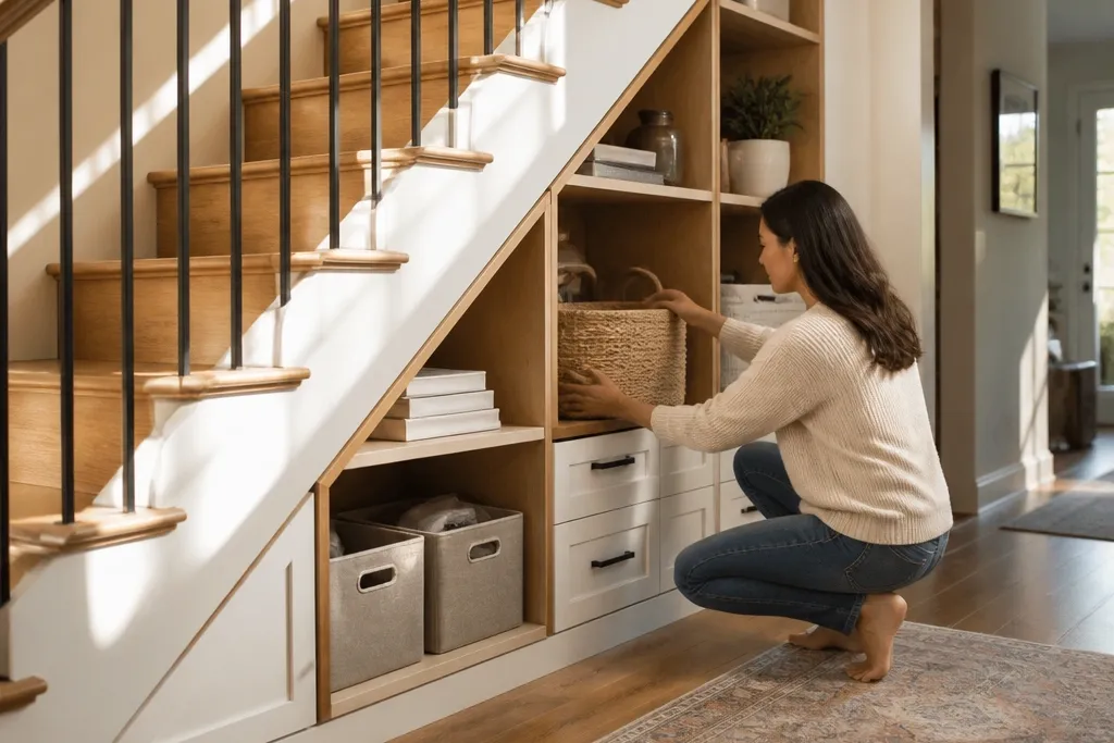 Best Under Stairs Storage Ideas