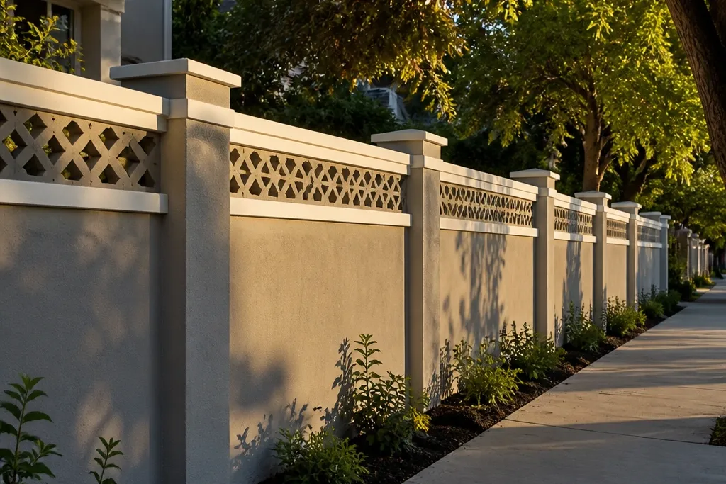 Budget Compound Wall Ideas for an Easy Build