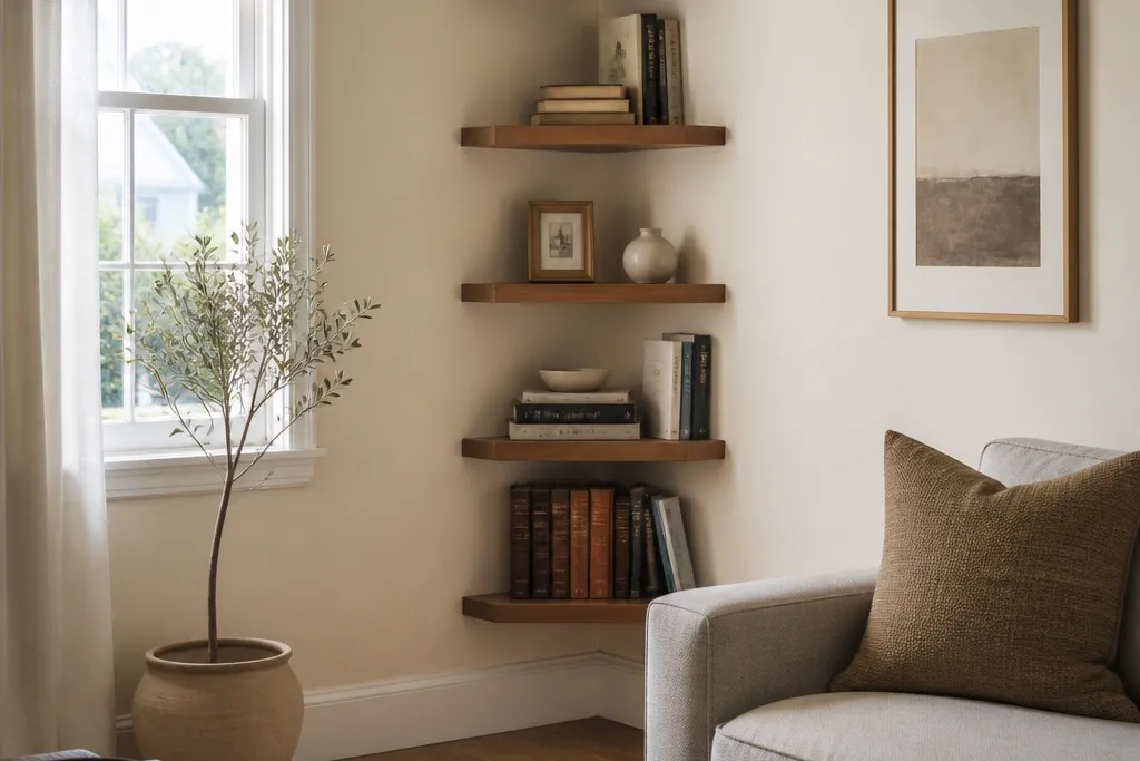 Budget Corner Wall Shelves That Make Rooms Feel Bigger