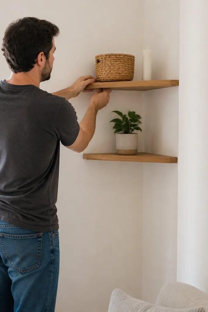 Budget Corner Wall Shelves That Make Rooms Feel Bigger