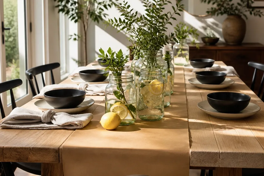 Budget Dining Room Table Decor Ideas
