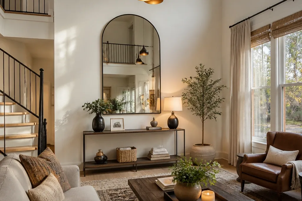 Budget Double Height Living Room Inspiration