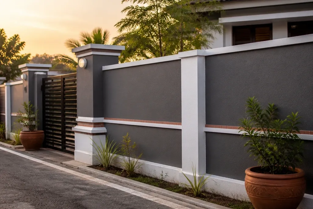 Budget-Friendly Compound Wall Designs You Can Afford