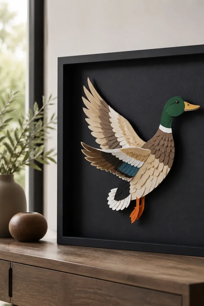 Wood or black shadow box frame with open depth