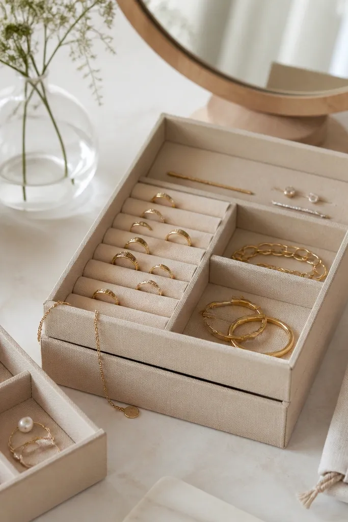 Budget jewelry organizer box ideas