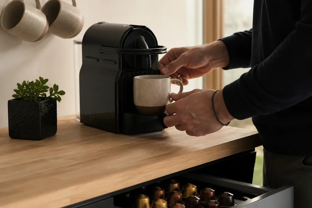 Budget Nespresso Coffee Station Ideas for Quick Daily Coffee