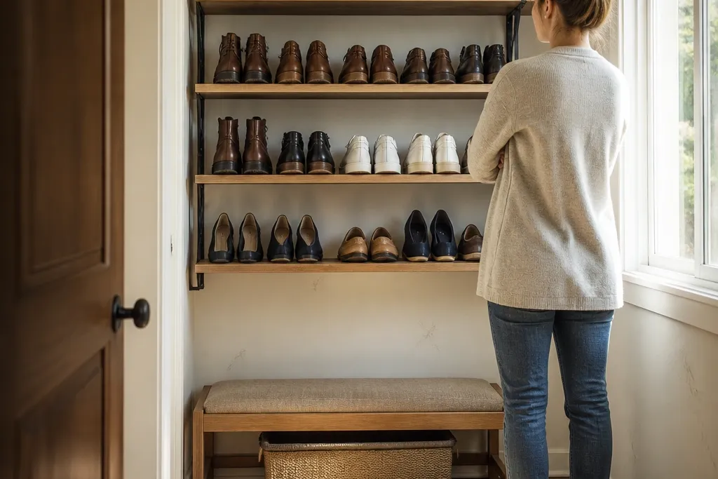 Budget Shoe Storage Ideas That Fit Small Spaces