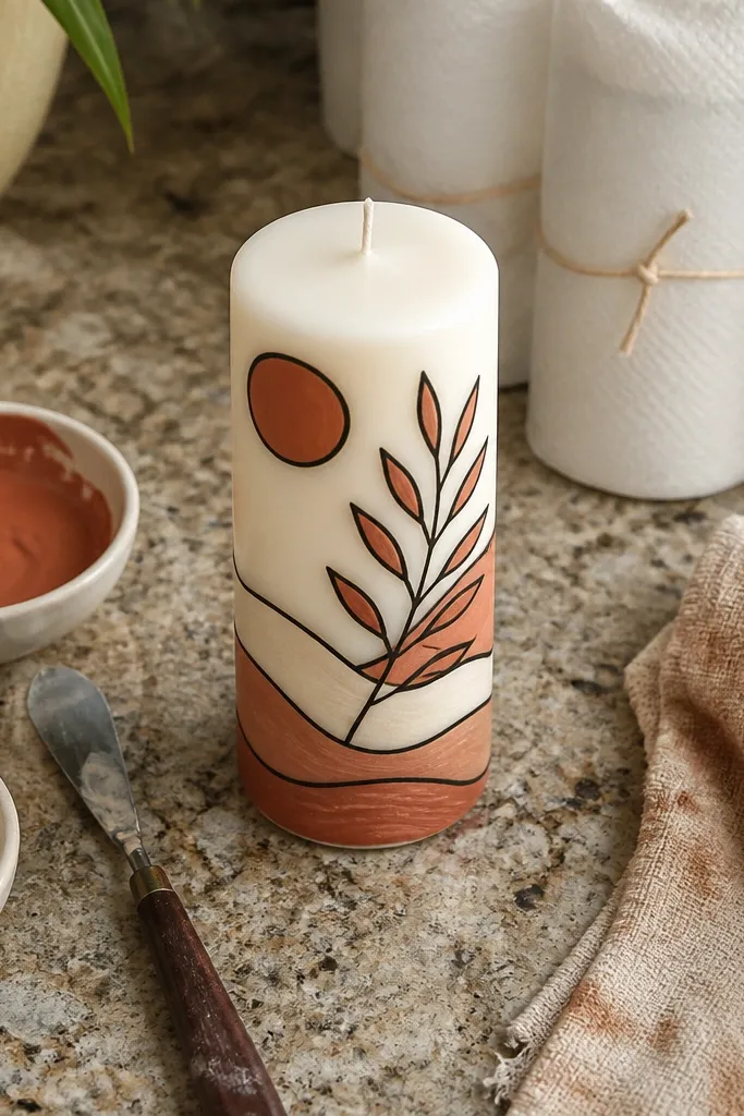 Easy Candle Painting Ideas for Total Beginners