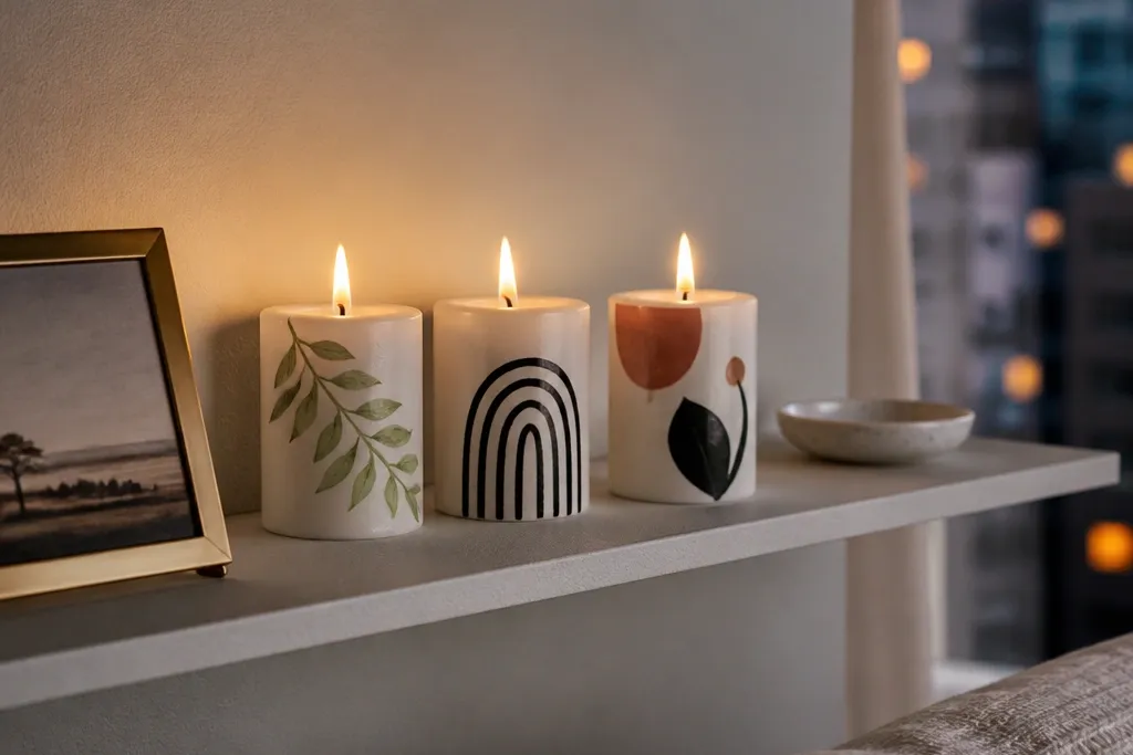 Candle Painting in One Night for Small Spaces