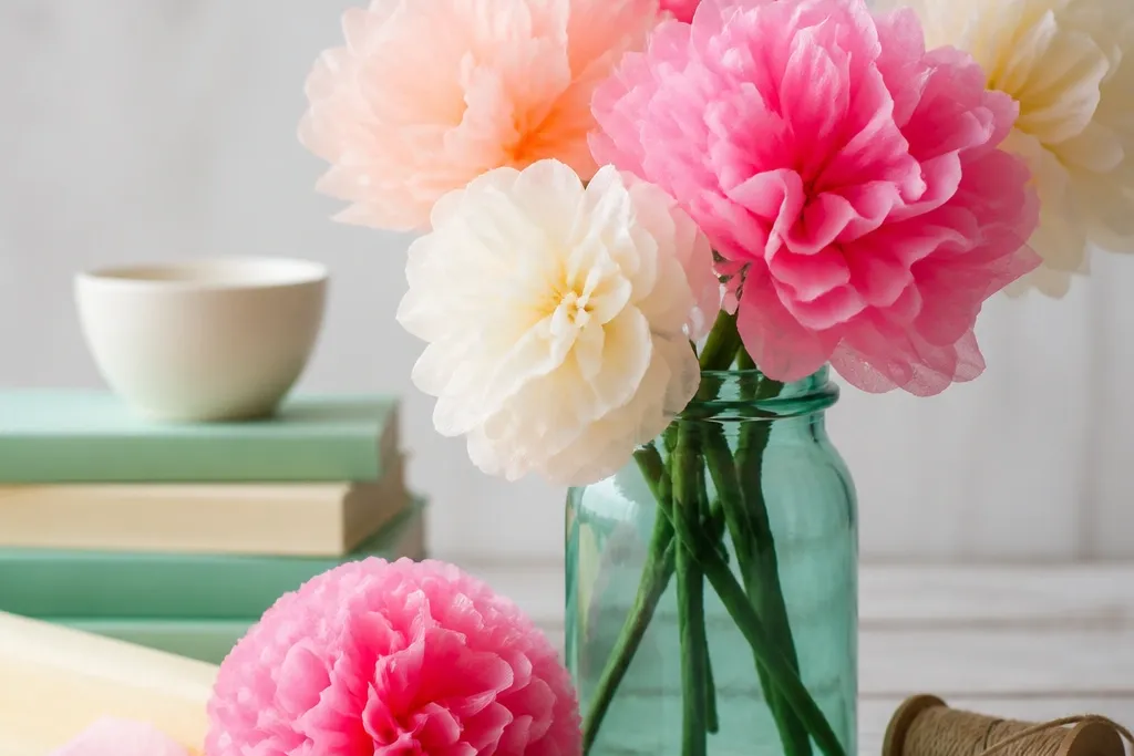 Budget-Friendly DIY Tissue Paper Flowers