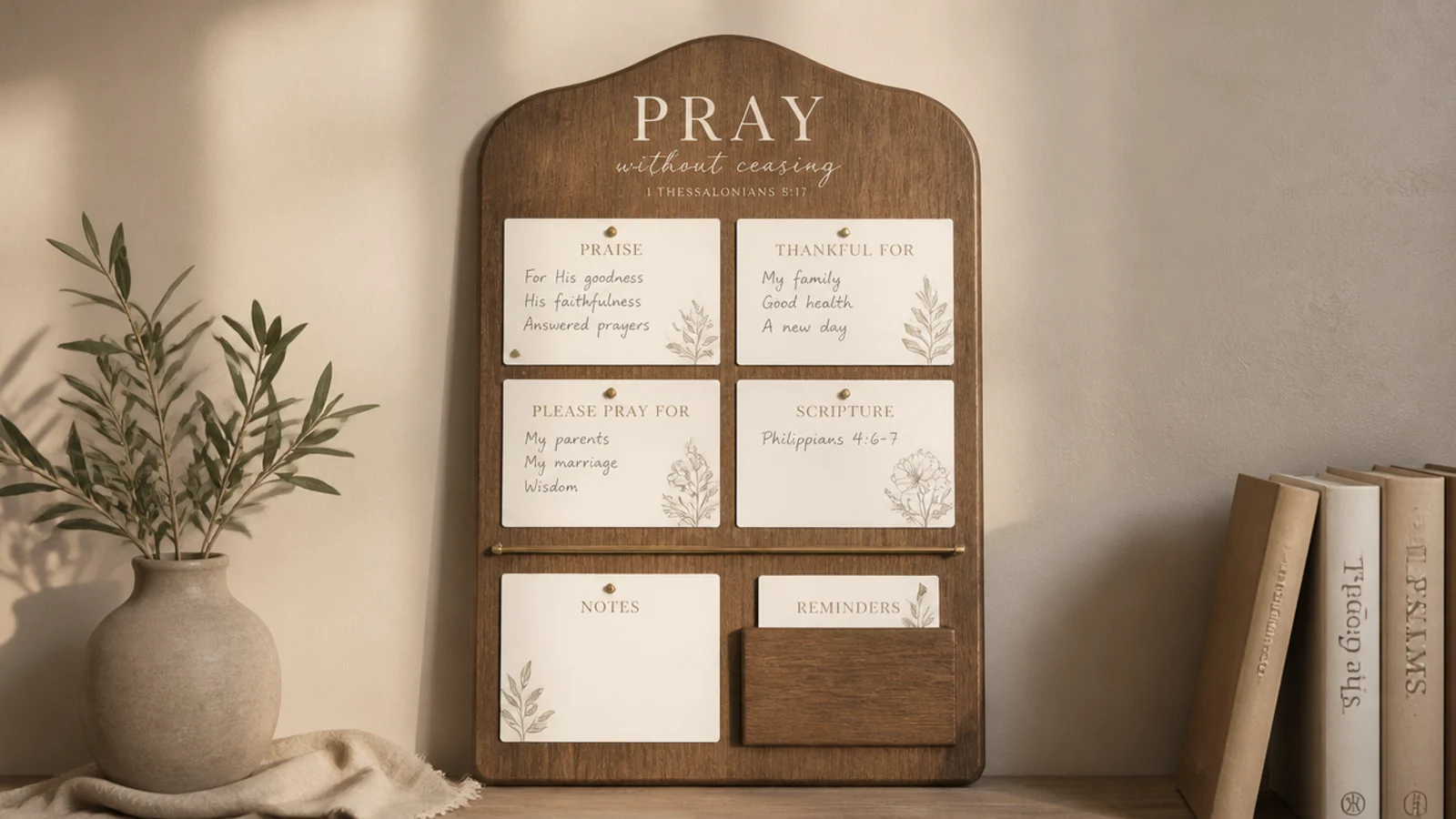 Christian prayer board ideas for kids that make prayer simple and fun
