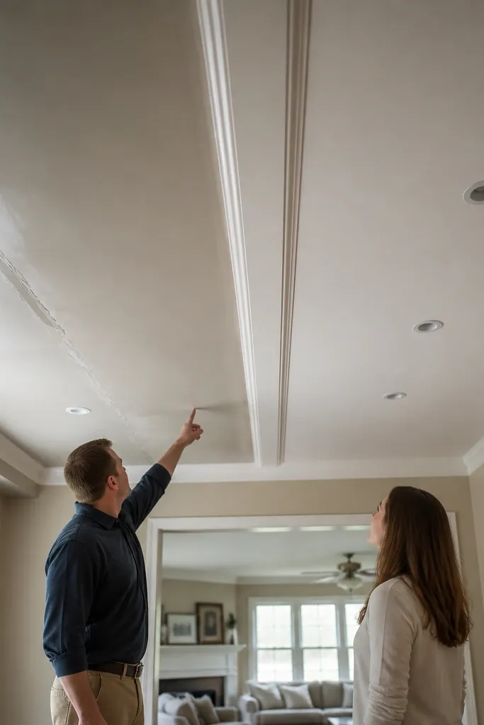 Common Mistakes False Ceiling Living Room Before and After