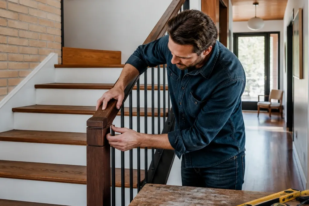Common Mistakes Stair Railing Fixes