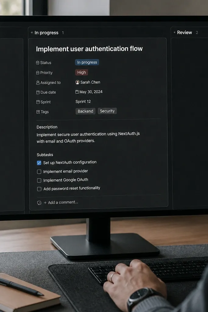 Dark Mode Notion Template Ideas That Look Sharp