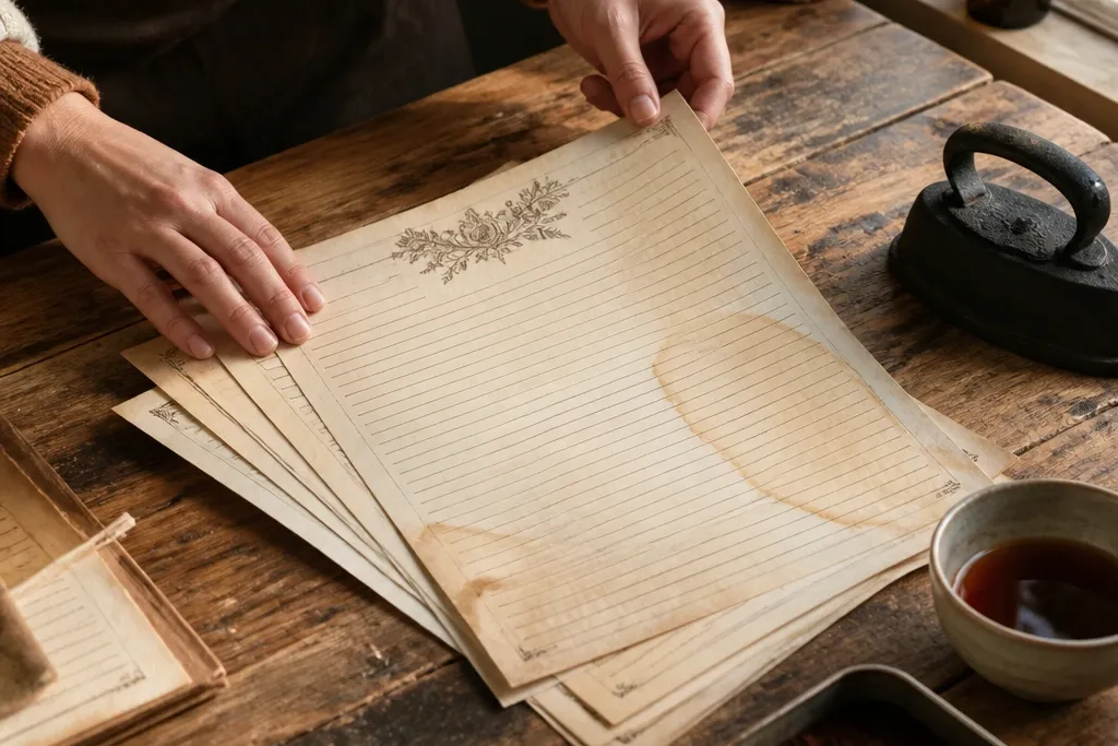 Common Mistakes to Avoid When Aging Vintage Paper Printables