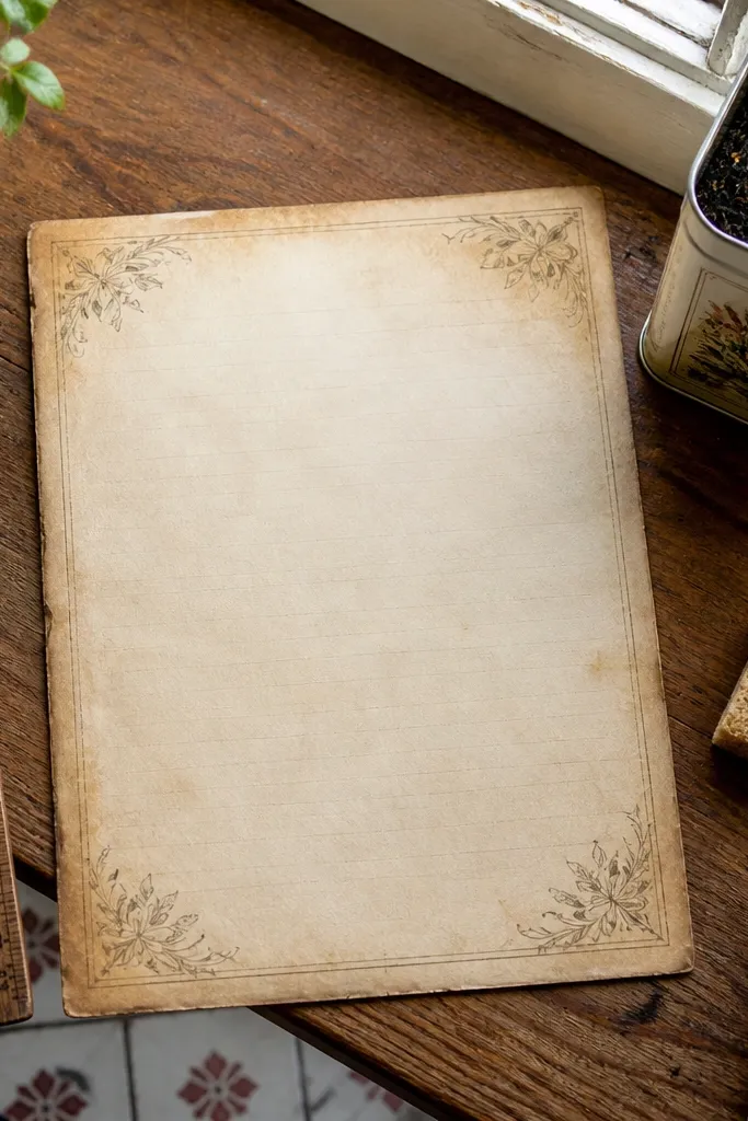 Common Mistakes to Avoid When Aging Vintage Paper Printables