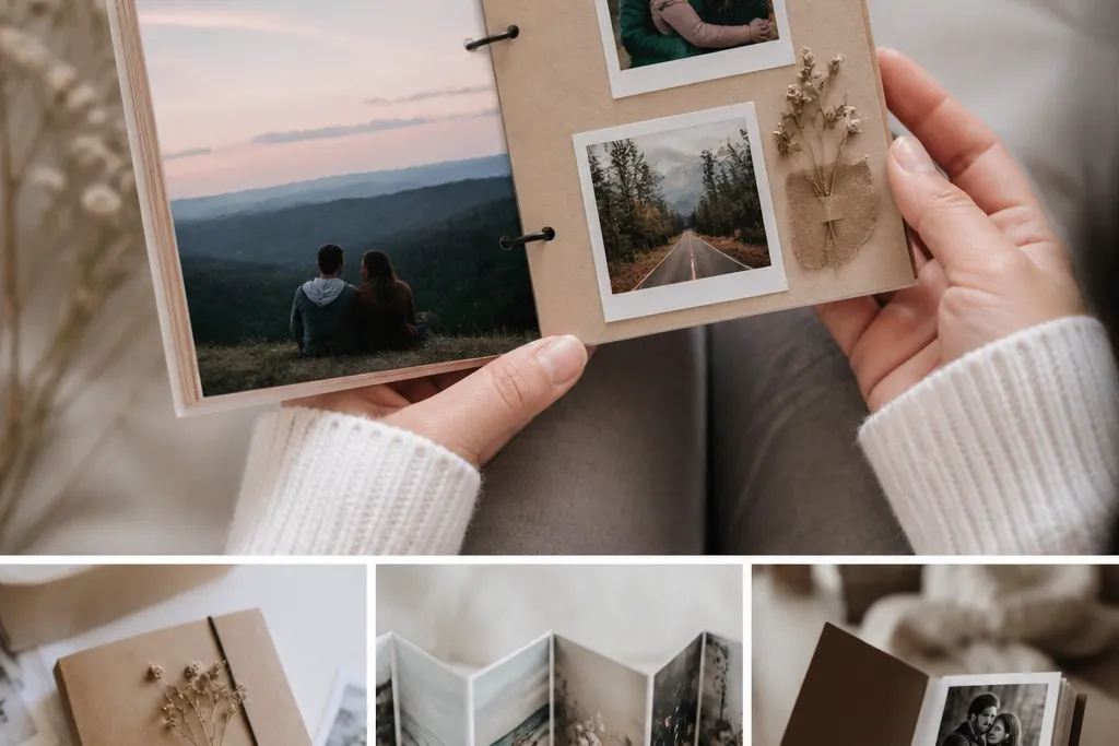 Compact small space scrapbook ideas for boyfriend