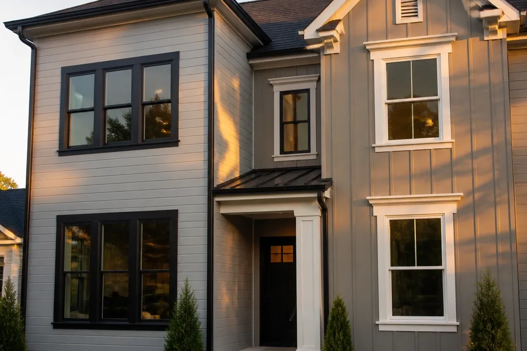 Comparison Modern vs Classic House Facades