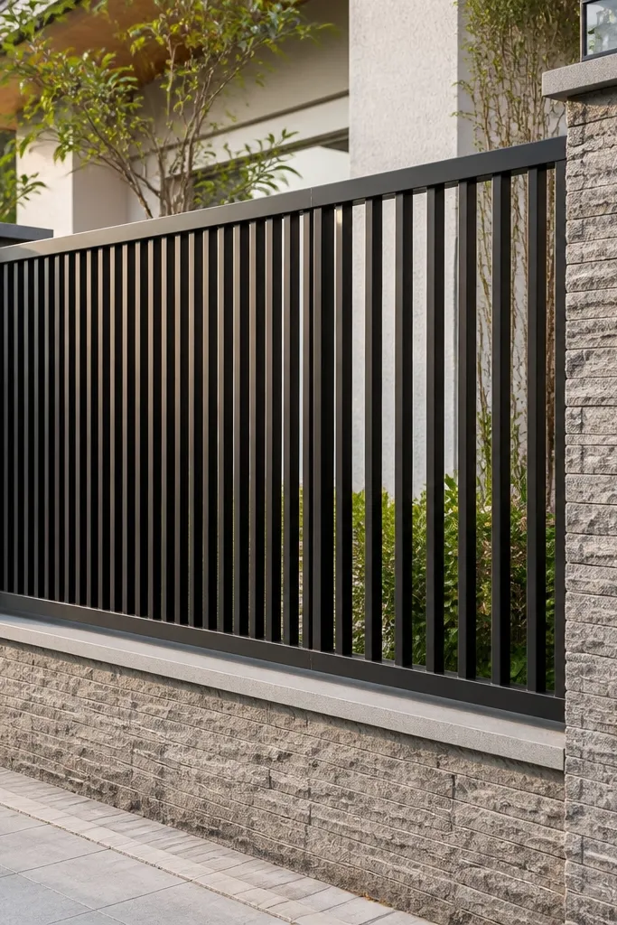 Compound Wall Grill Designs for Privacy