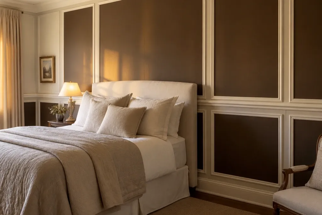 Cozy Bedroom Wainscoting Ideas