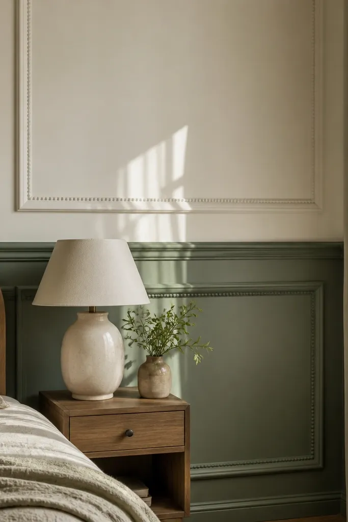 Cozy Bedroom Wainscoting Ideas