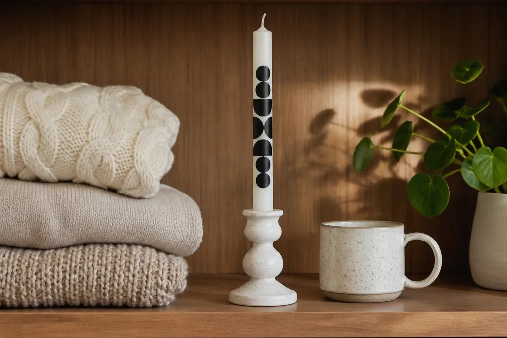 Cozy Candle Painting Ideas for a Cozy Shelf