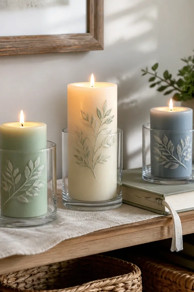 Cozy Candle Painting Ideas for a Cozy Shelf
