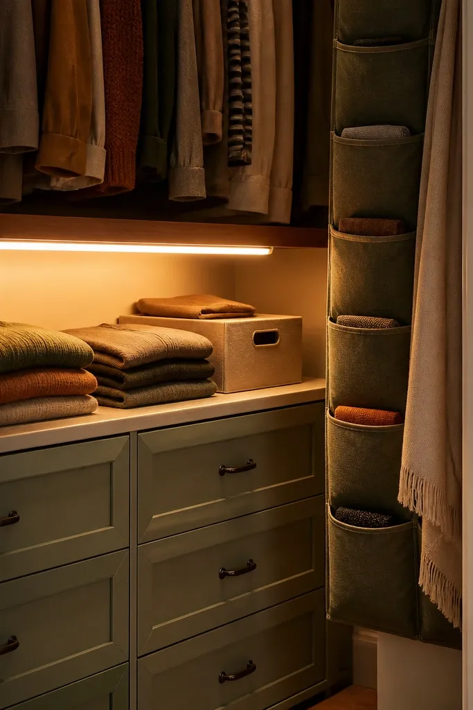 Cozy Closet Organization Ideas