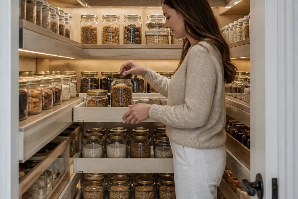Cozy Deep Pantry Organization Ideas