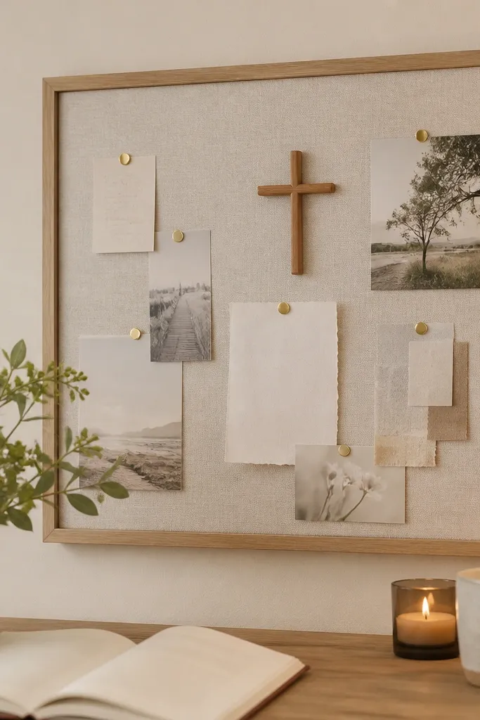 Cozy prayer board ideas for your space