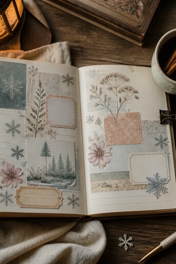 25 Cozy Vintage Stickers For A Cozy Spread