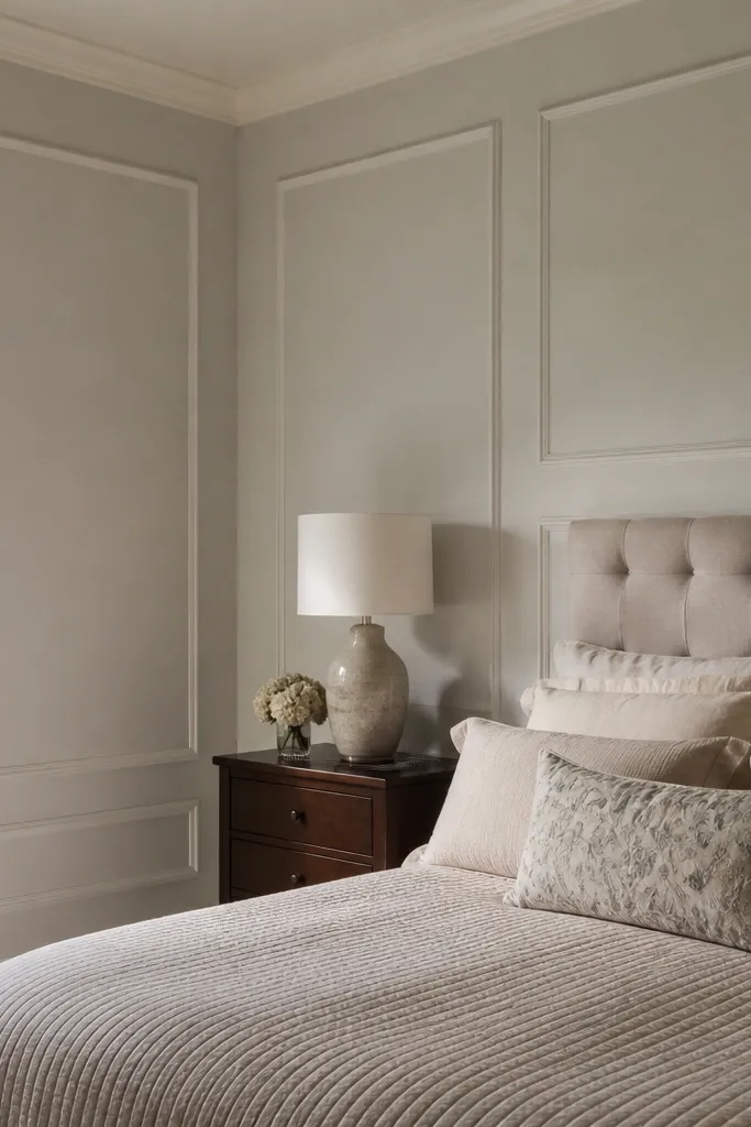 Cozy Wall Moulding Panel Ideas