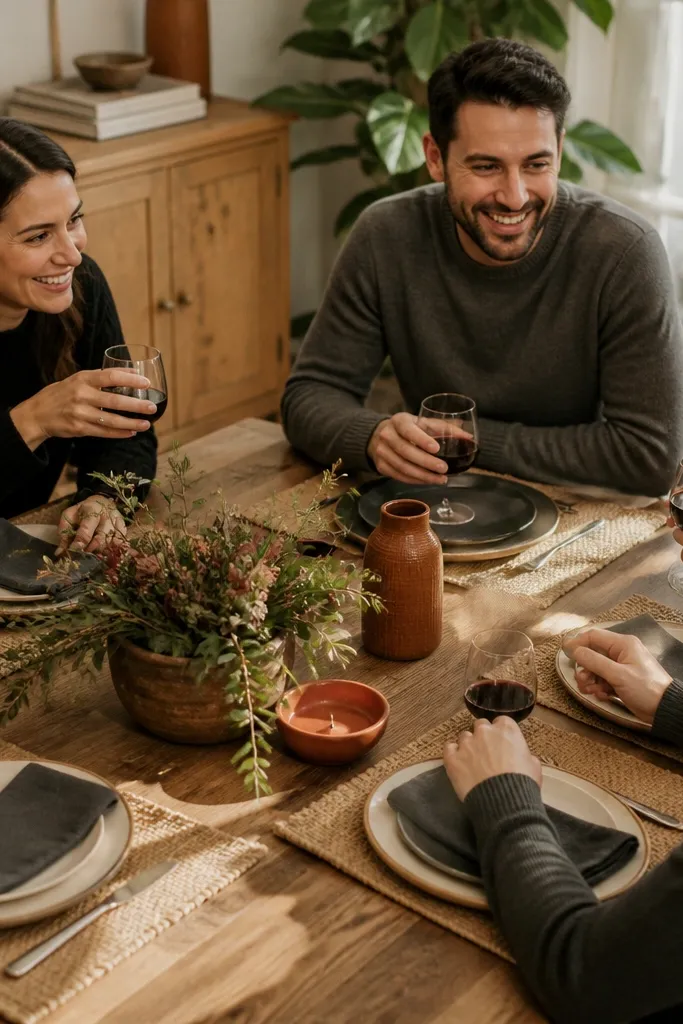 Cozy Year-Round Dining Table Decor